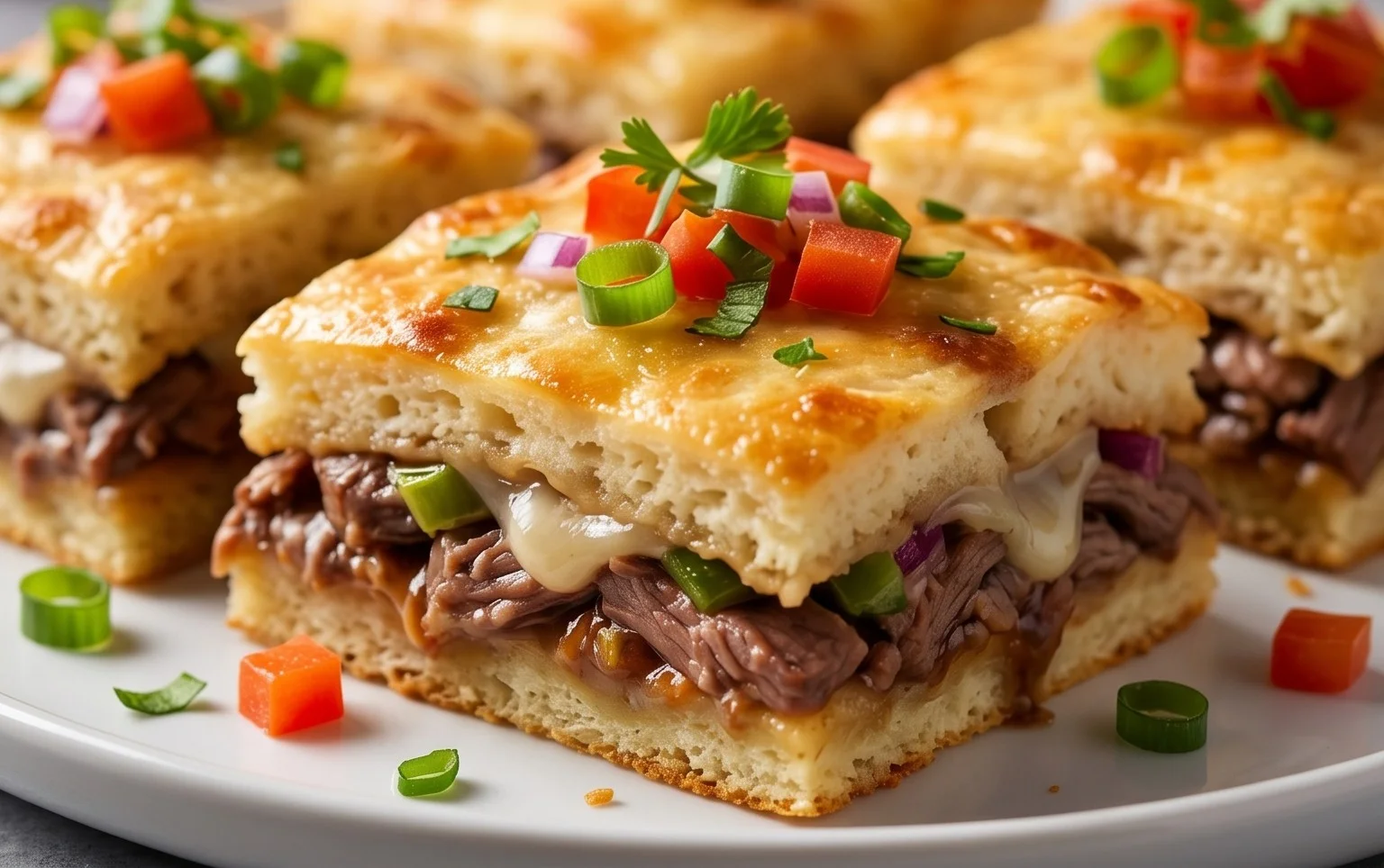French Dip Squares