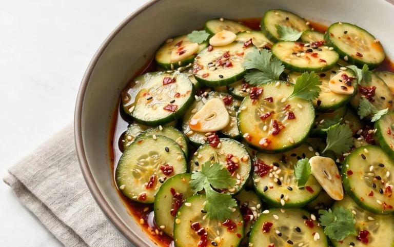 Spicy Asian Cucumber Salad