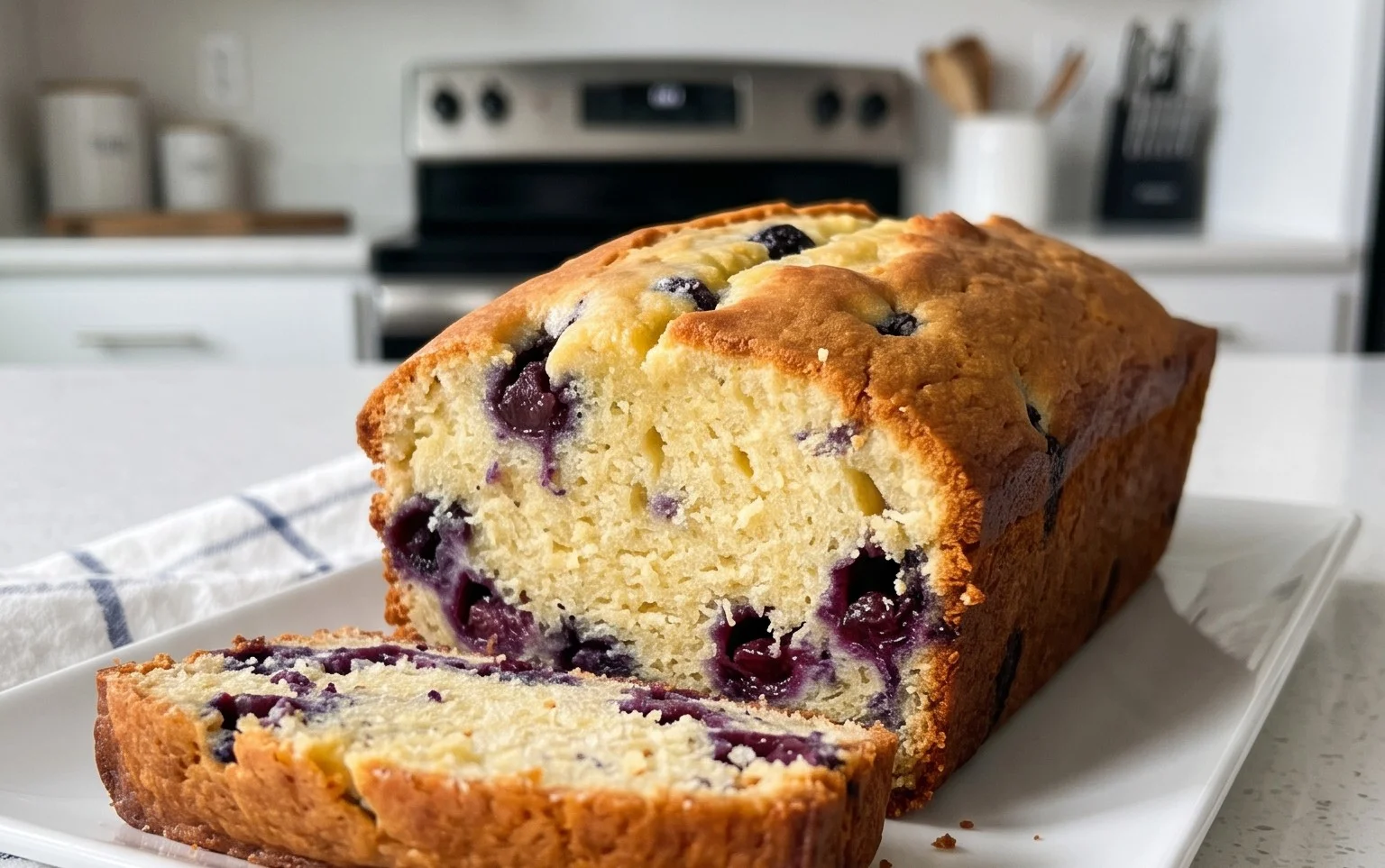 Blueberry and Lemon Loaf