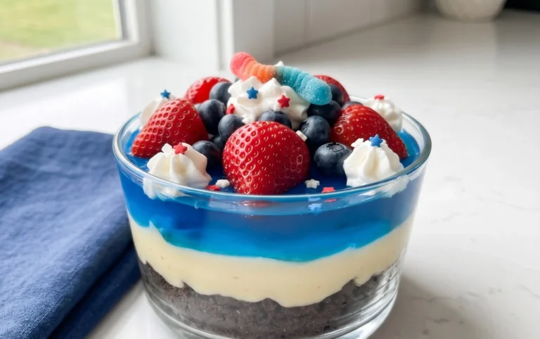 Red, White and Blue Dirt Cups