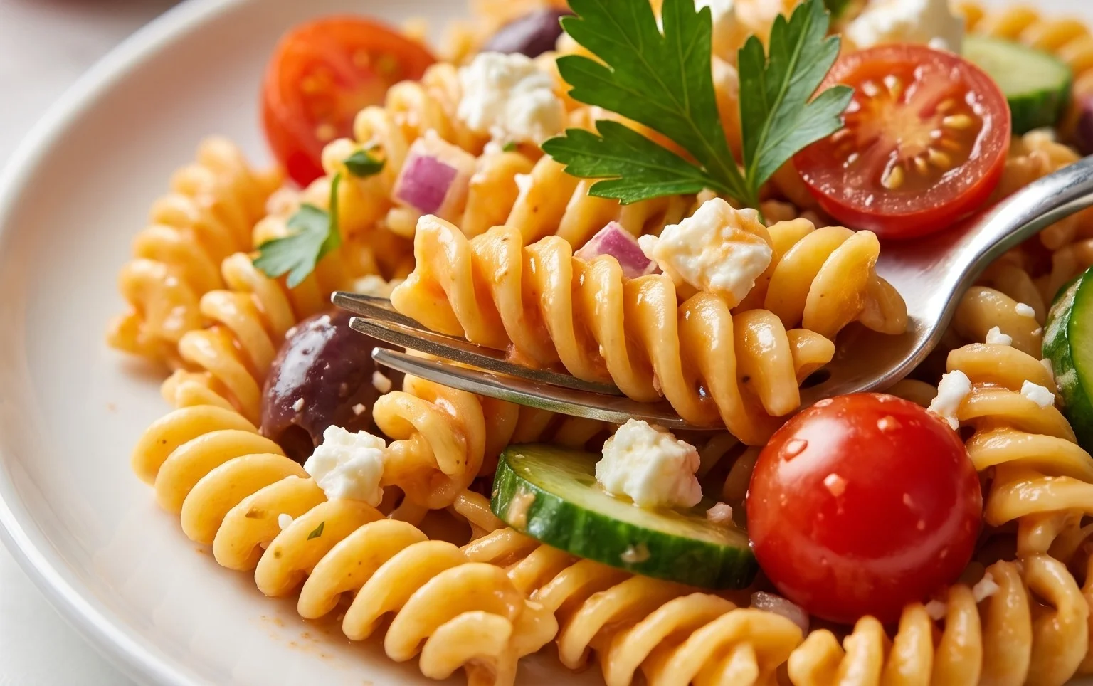 French Dressing Pasta Salad