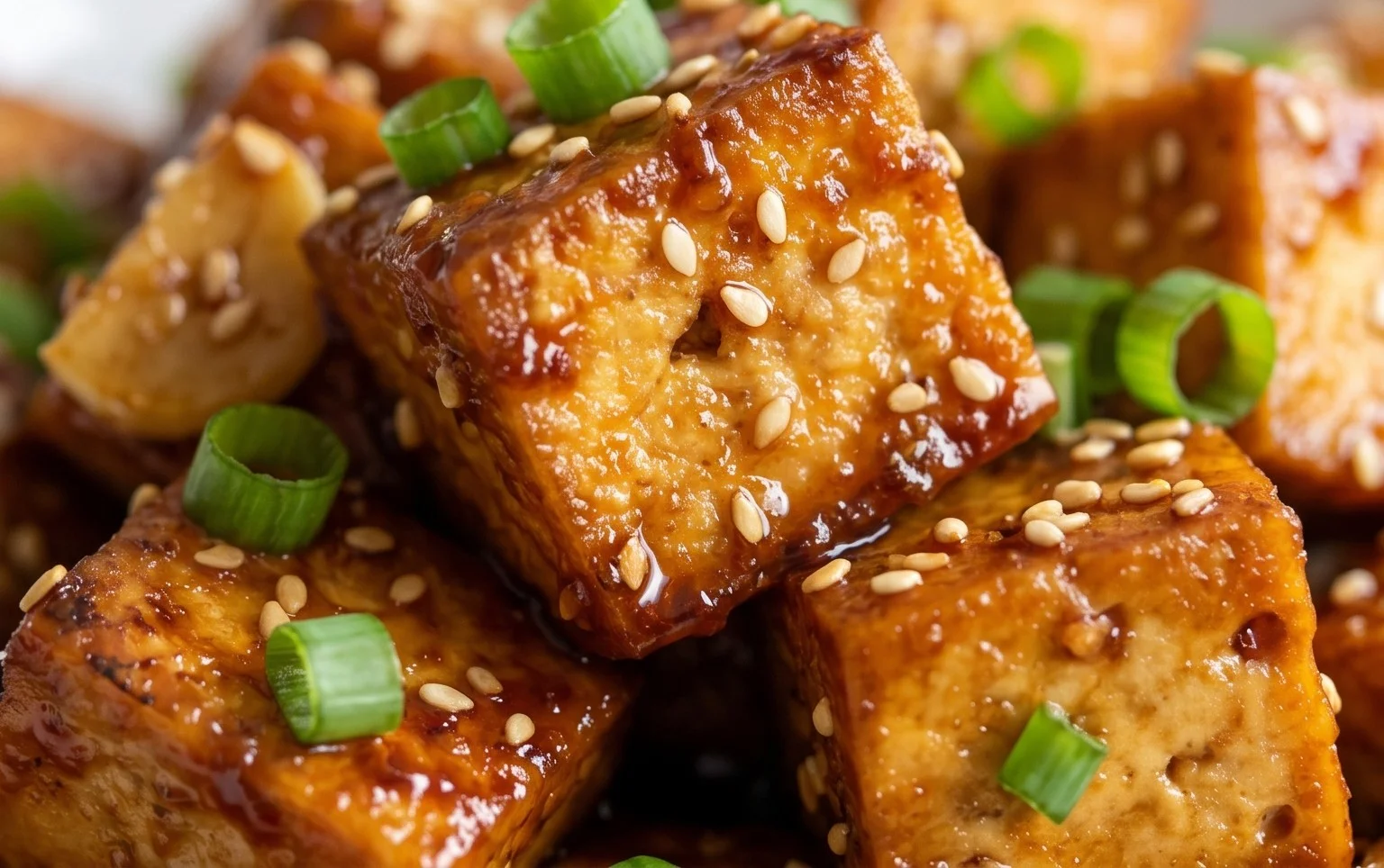 Honey Garlic Tofu