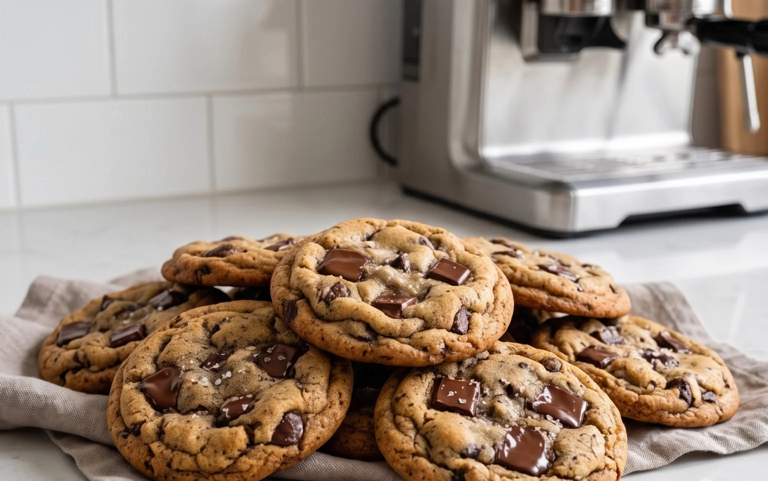 Espresso Chocolate Chip Cookies