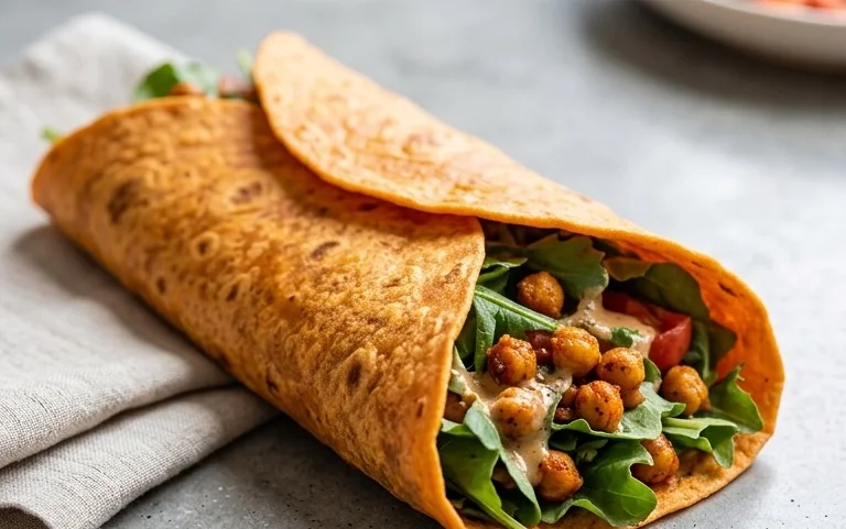 Sweet Potato Tortillas (Gluten-Free Vegan Wraps)