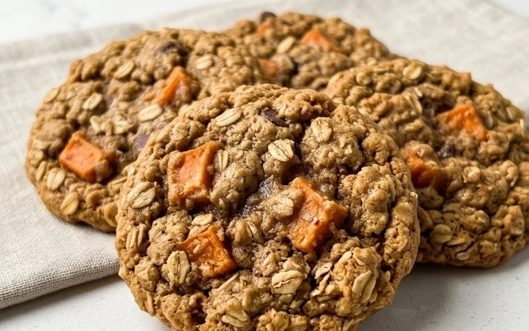 Sweet Potato Oatmeal Cookies