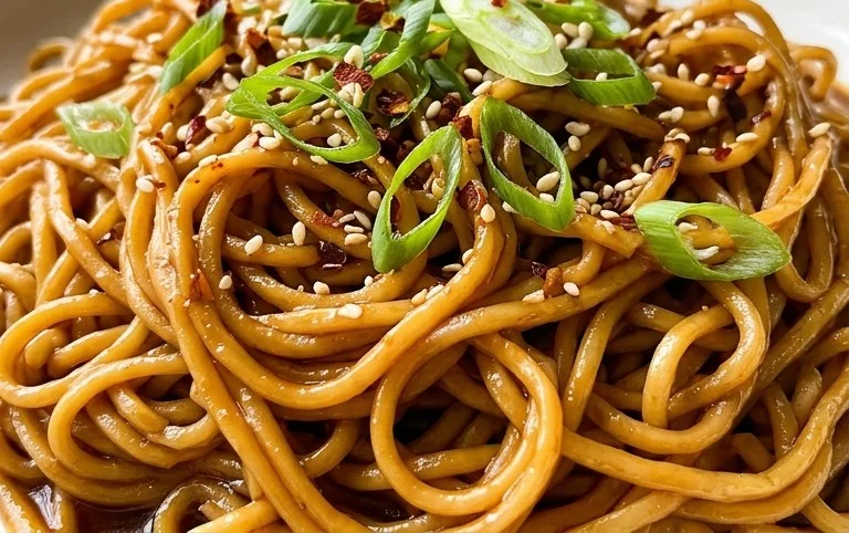 Easy Saucy Ramen Noodles
