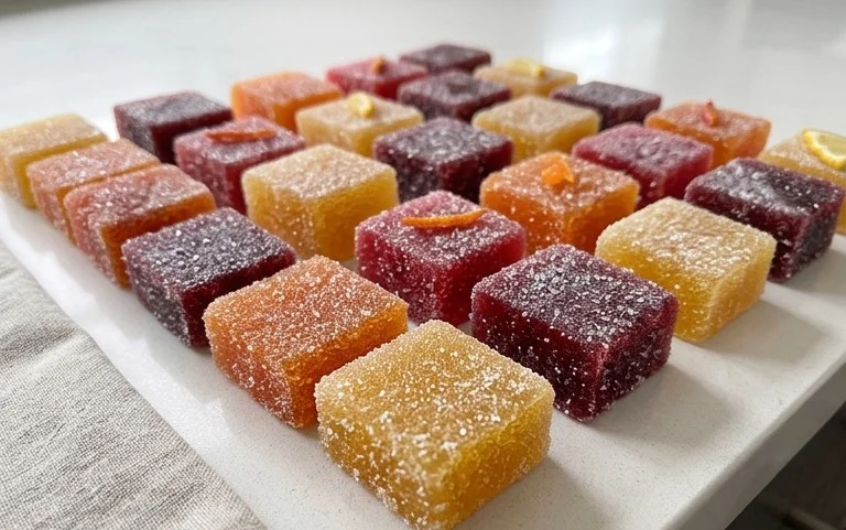 Homemade Pâtes de Fruits (no corn syrup)