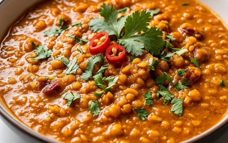 Spicy Red Lentil Curry