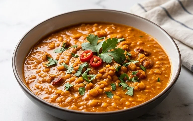 Spicy Red Lentil Curry