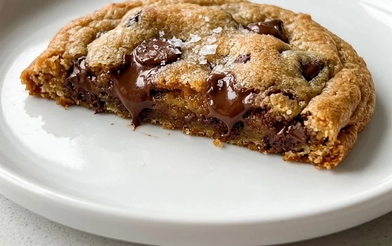 Crispy and Chewy Chocolate Chip Cookies