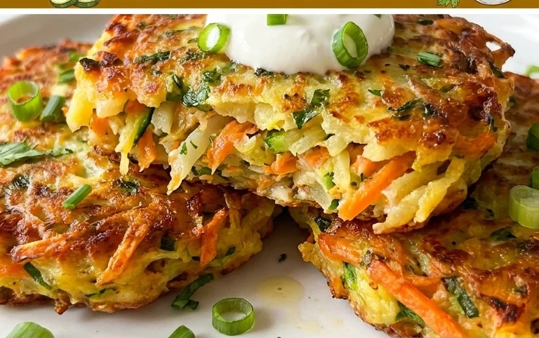 Vegetable Potato Fritters