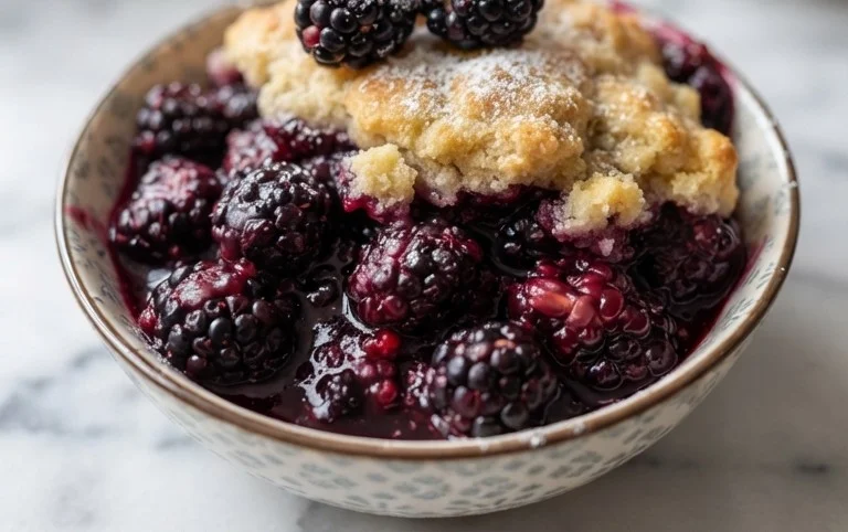 The Pioneer Women's Blackberry Cobbler