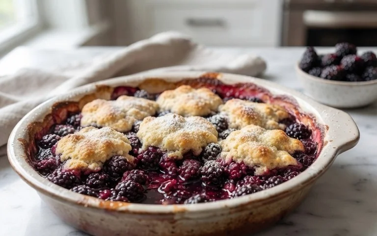 The Pioneer Women's Blackberry Cobbler