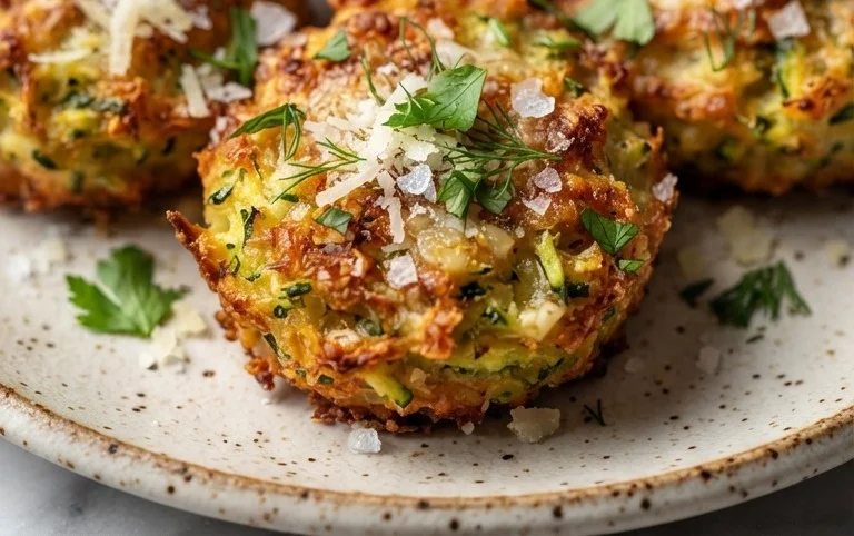 Zucchini Garlic Bites