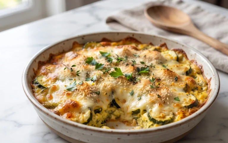 Baked Zucchini and Cheese