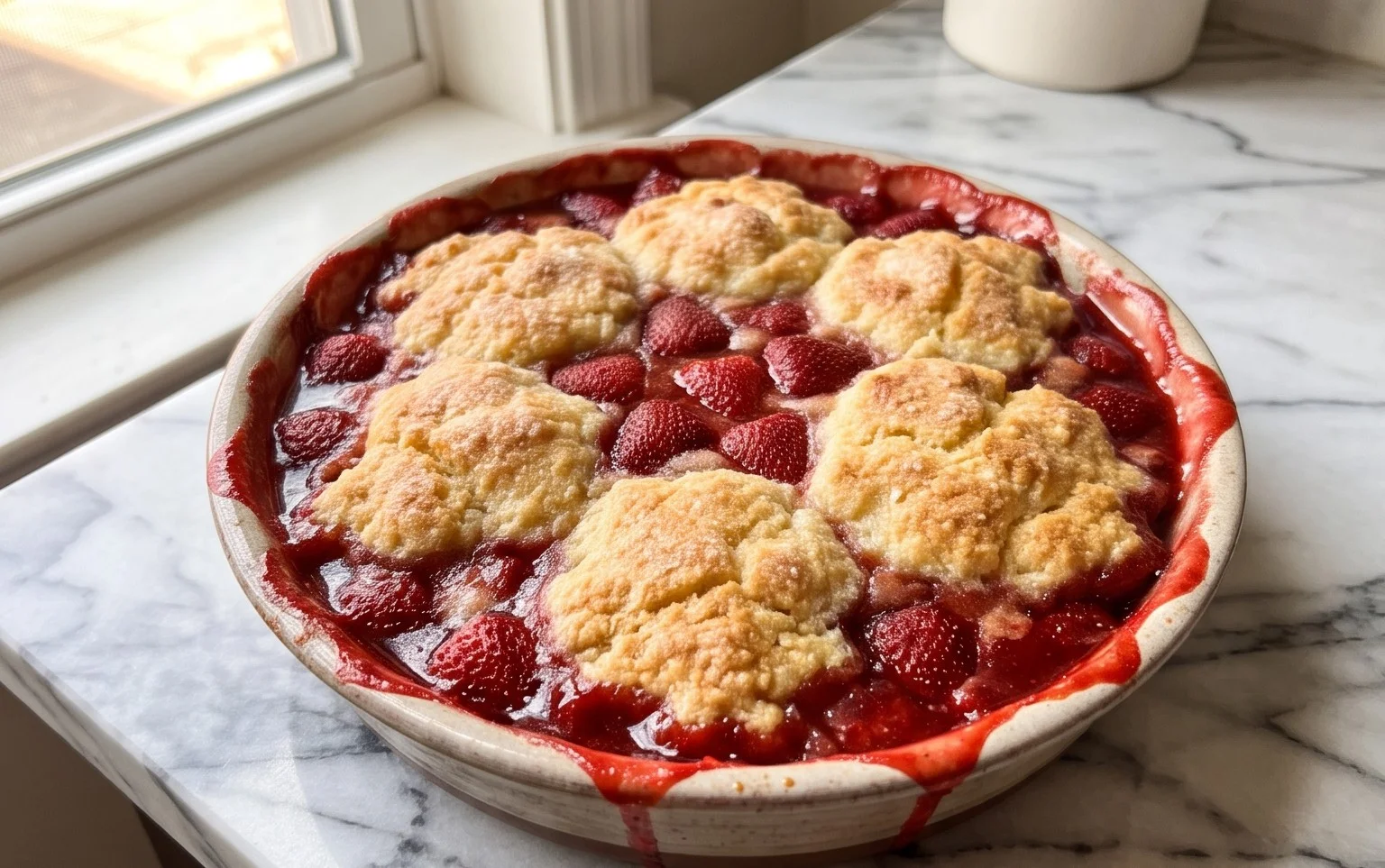 Strawberry Cobbler
