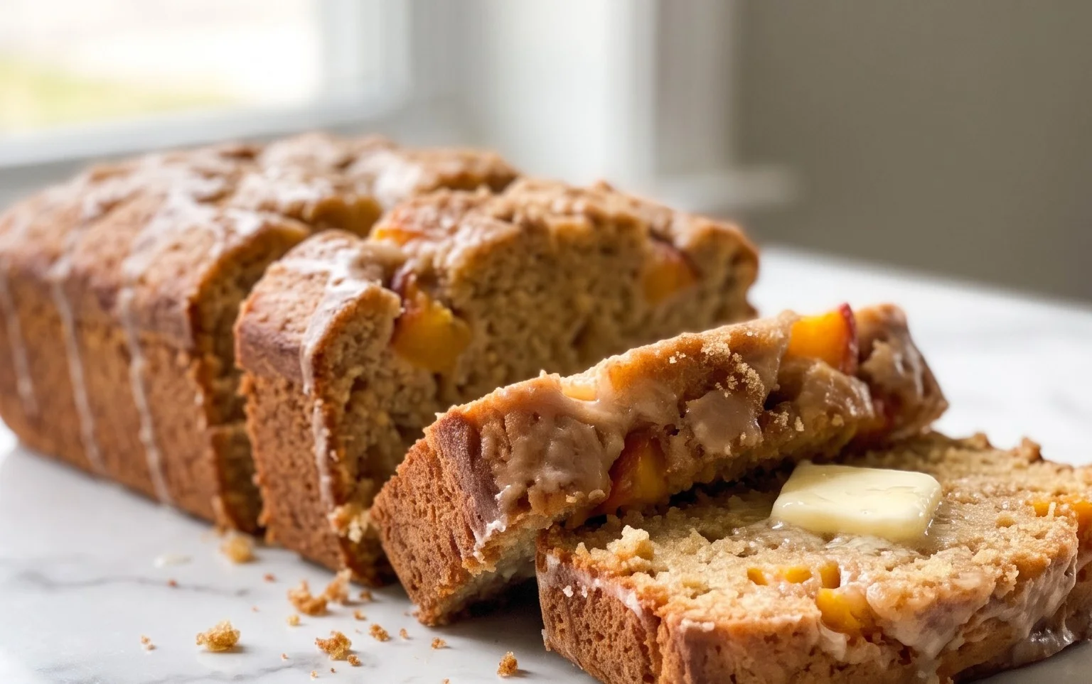 Southern Peach Bread