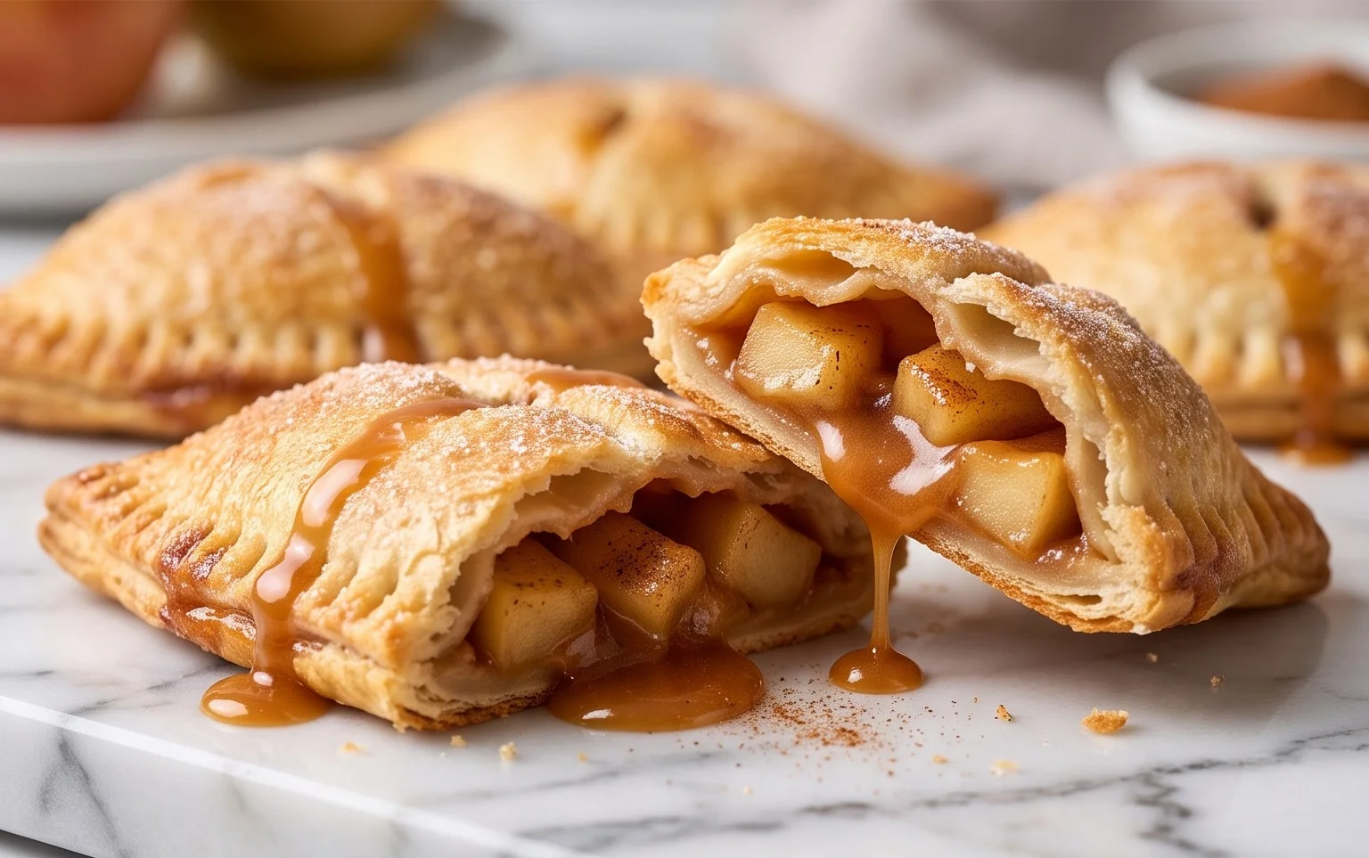 Caramel Apple Empanadas