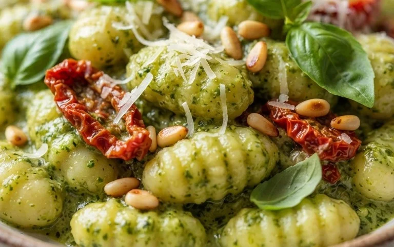 Creamy Pesto Gnocchi