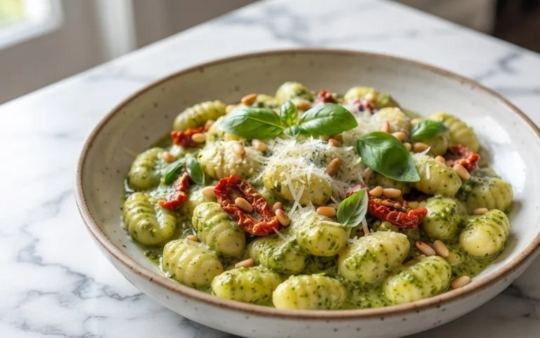 Creamy Pesto Gnocchi