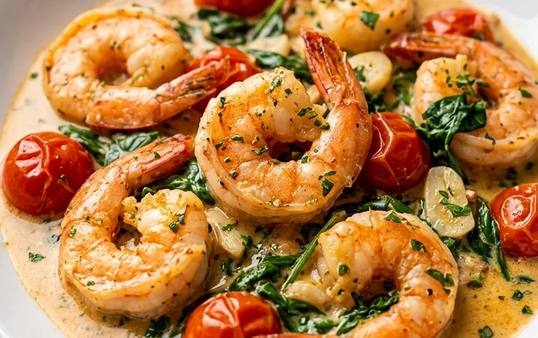 Tuscan Shrimp (One-Pan, 30-Minute Dinner)