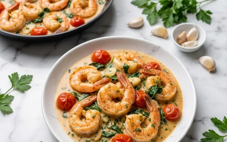 Tuscan Shrimp (One-Pan, 30-Minute Dinner)