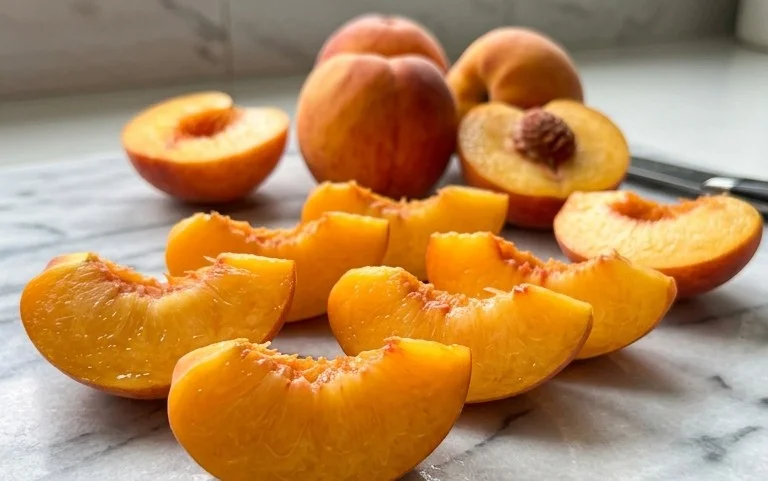 Freezing Peaches, How to Easily Freeze Peaches