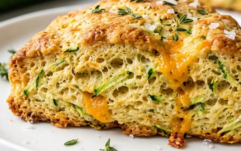 Zucchini Cheddar Scones