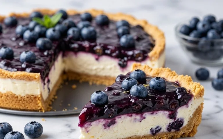 No-Bake Blueberry Yum Yum