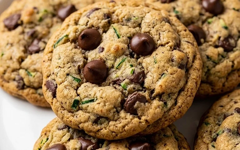 Zucchini Chocolate Chip Cookies