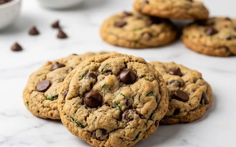 Zucchini Chocolate Chip Cookies