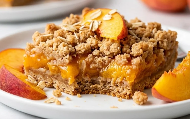 Fresh Peach Crum extractb Bars