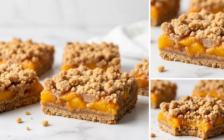 Fresh Peach Crum extractb Bars