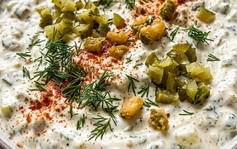Easy Fried Pickle Dip (Dairy-Free Option)