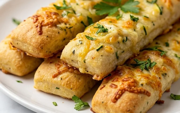 Cheesy Zucchini Breadsticks