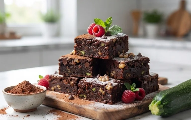 Zucchini Brownies (gluten-free, dairy-free options)