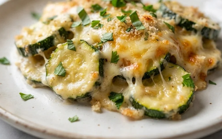 Cheesy Baked Zucchini Casserole