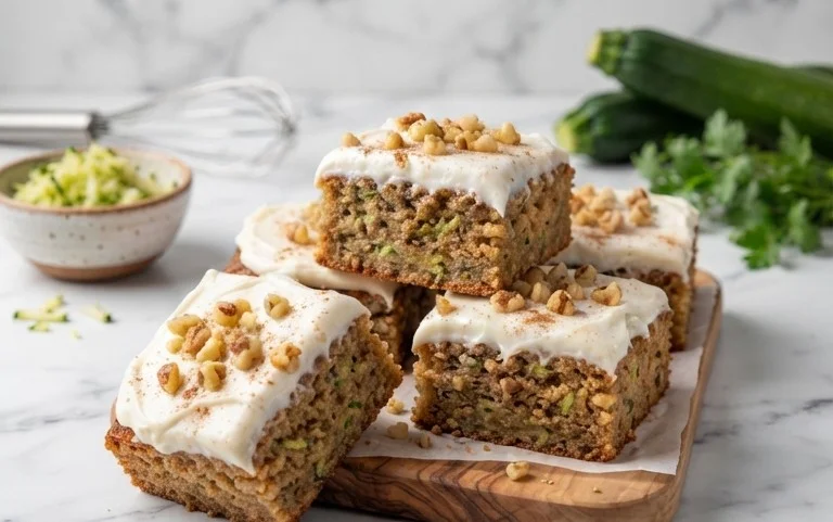 The Best Zucchini Bars